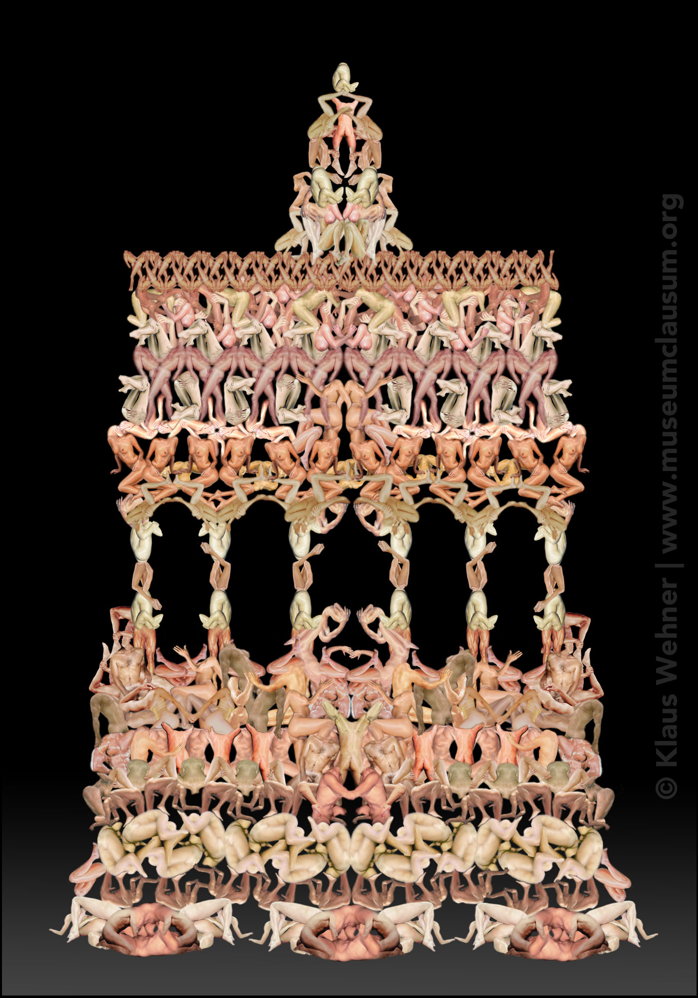 photo: close-up on selected small scale ancient sculptures from Siegmund Freud's collection