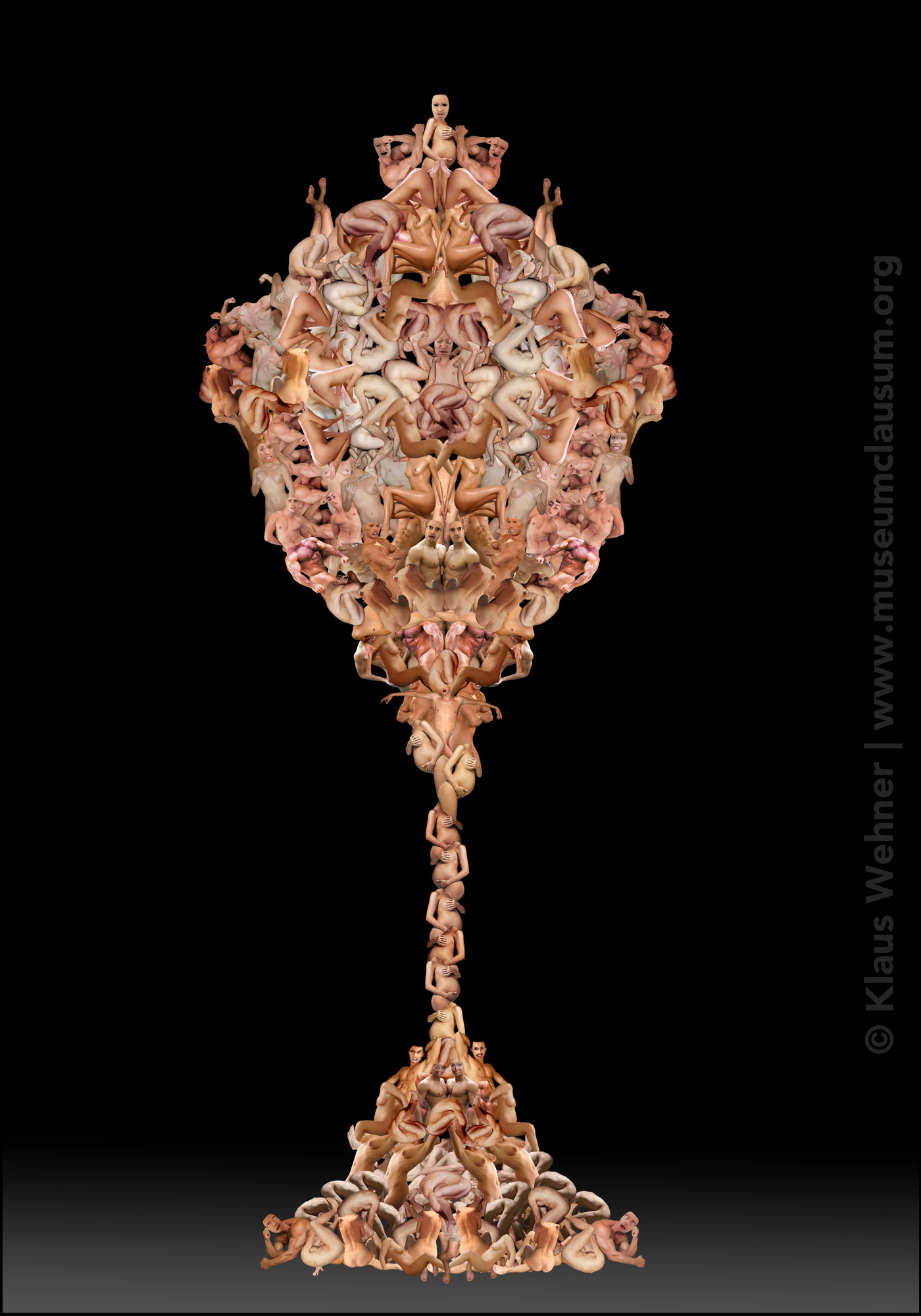 photo: close-up on selected small scale ancient sculptures from Siegmund Freud's collection