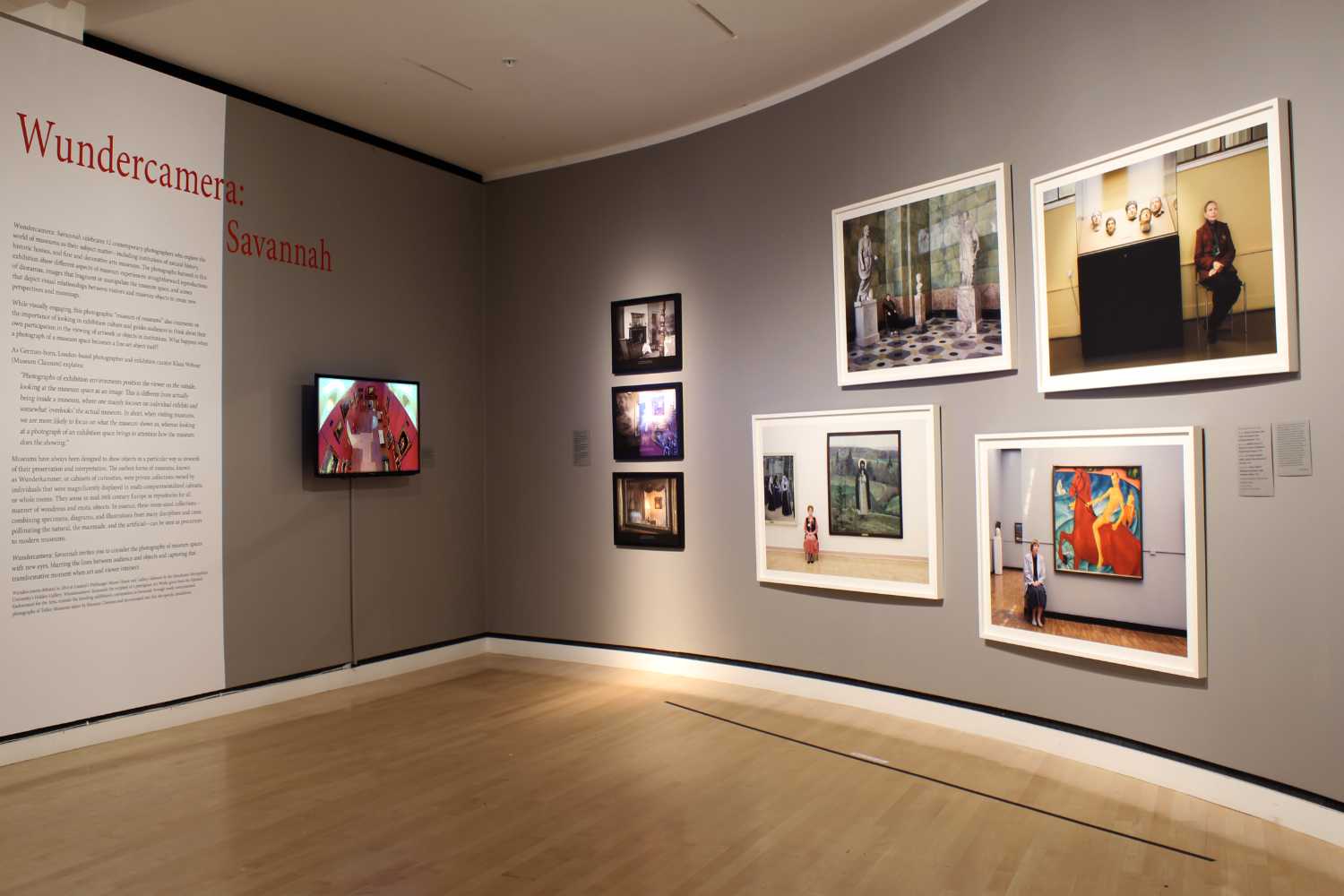 Installation view of 'Wundercamera Savannah' at the Jepson Center, Telfair Museums, Savannah in 2017