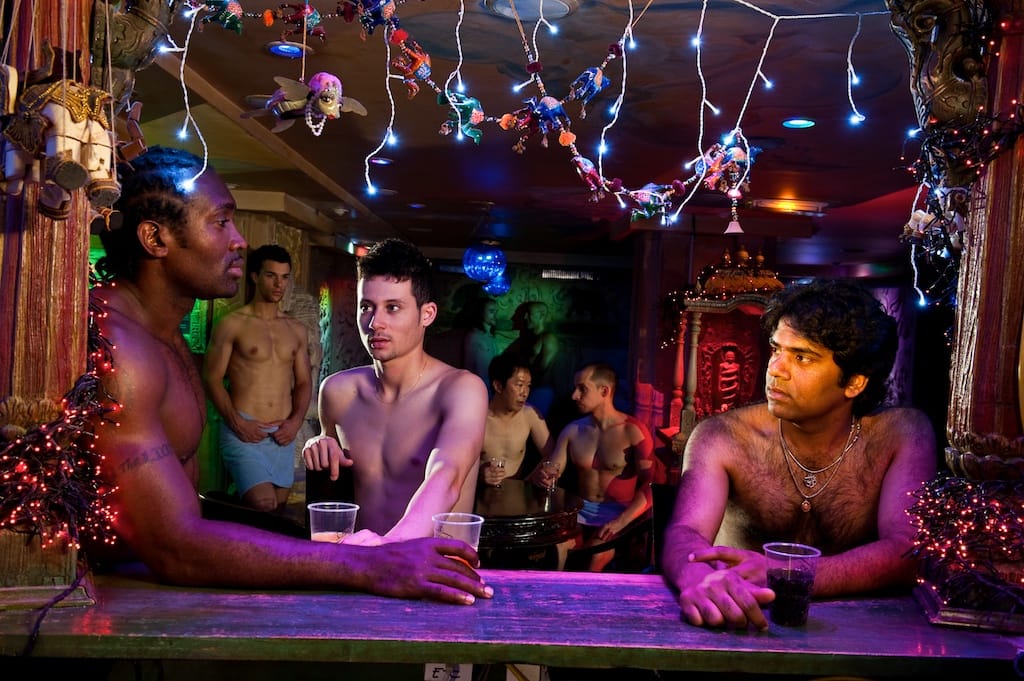 A scene from the series Sun City